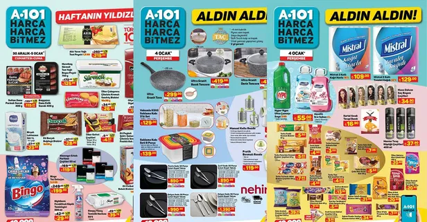 Yeni yıl geldi indirimler raflara düştü! A101'de bu hafta Aprilla var! 399 TL! A101 2-3-4-5-6-7-8-9-10 Ocak 2024 aktüel ürünler kataloğu...