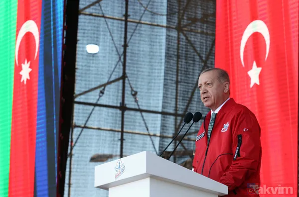 Azerbaycan'ın başkenti Bakü'de TEKNOFEST heyecanı! Gökyüzüne ay-yıldız çizildi - 31