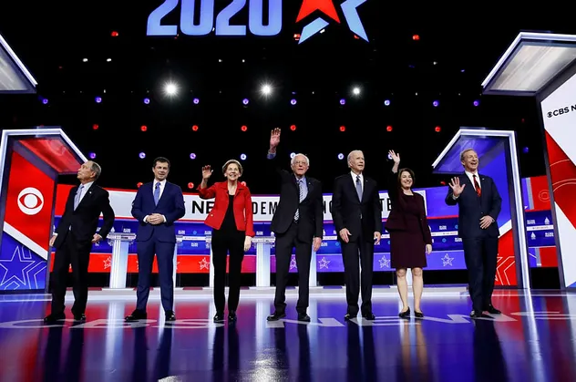 ABD'de ön seçimlere Joe Biden damga vurdu
