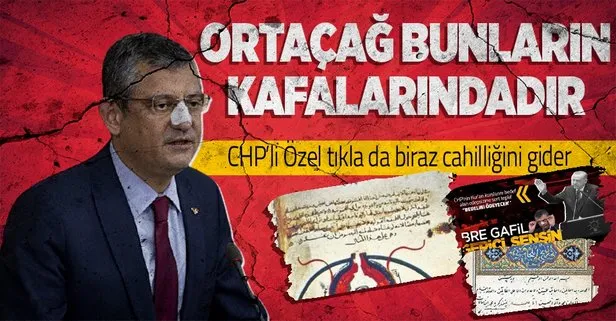 CHP’li Özgür Özel’ tepkiler çığ gibi!