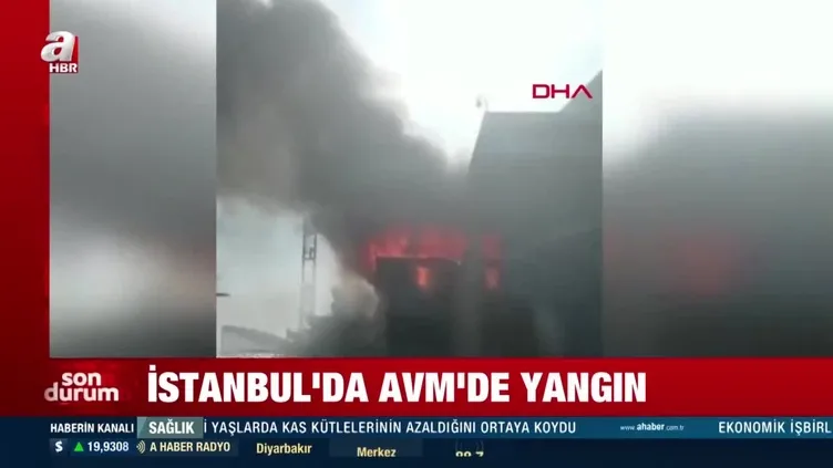 İstinye Park AVM’de yangın çıktı!