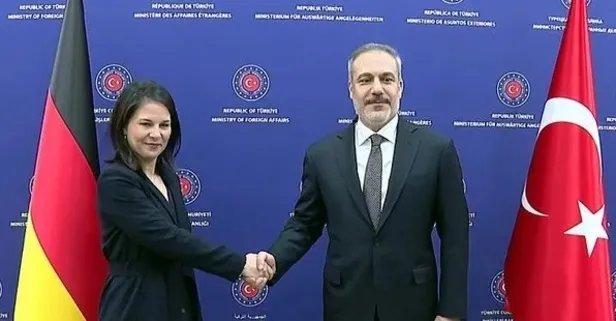 Dışişleri Bakanı Hakan Fidan Alman mevkidaşı Annalena Baerbock ile görüştü