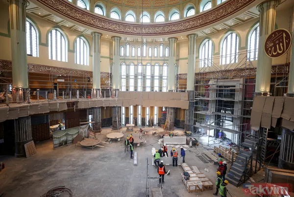 SON DAKİKA: Taksim Camii'nin yüzde 99'u tamamlandı! İşte ilk kez göreceğiniz kareler - 14