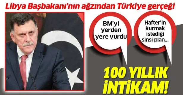 Libya Başbakanı'nın ağzından Türkiye gerçeği