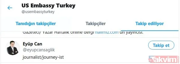 ABD Büyükelçiliği FETÖ'yle sıkı fıkı! İşte takip ettiği o isimler... - 9