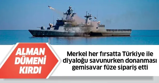 Almanya gemisavar füze sipariş etti