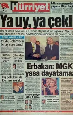 28 Şubat'ın utanç manşetleri