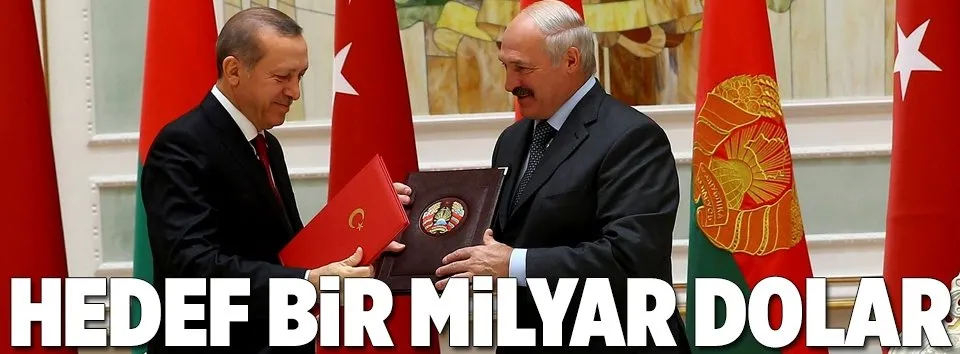 Cumhurbaşkanı Erdoğan: Hedef 1 milyar dolar