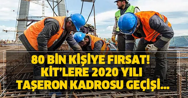 kit lere 2020 yili taseron kadrosu