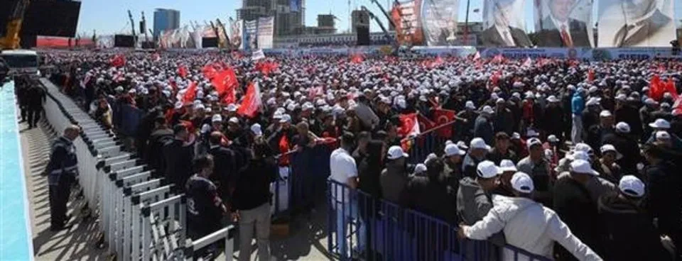 Cumhur İttifakı Ankara miting alanı saatler öncesinden doldu taştı