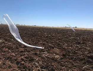 Şanlıurfa’da tarlaya düşen balondan çıkan şey şok etti
