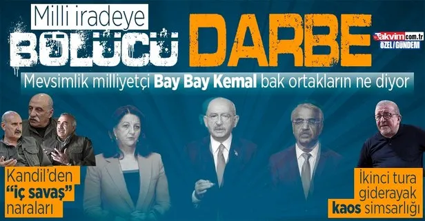 Kandil’in iç savaş çıkartırız tehdidi sonrası Kılıçdaroğlu’nun ittifak ortağı HDP’den ’darbe’ çığırtkanlığı