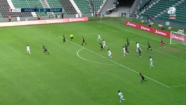 Kocaelispor 2-0 Bayburt Özel İdare GOL: Benhur Keser | A SPOR