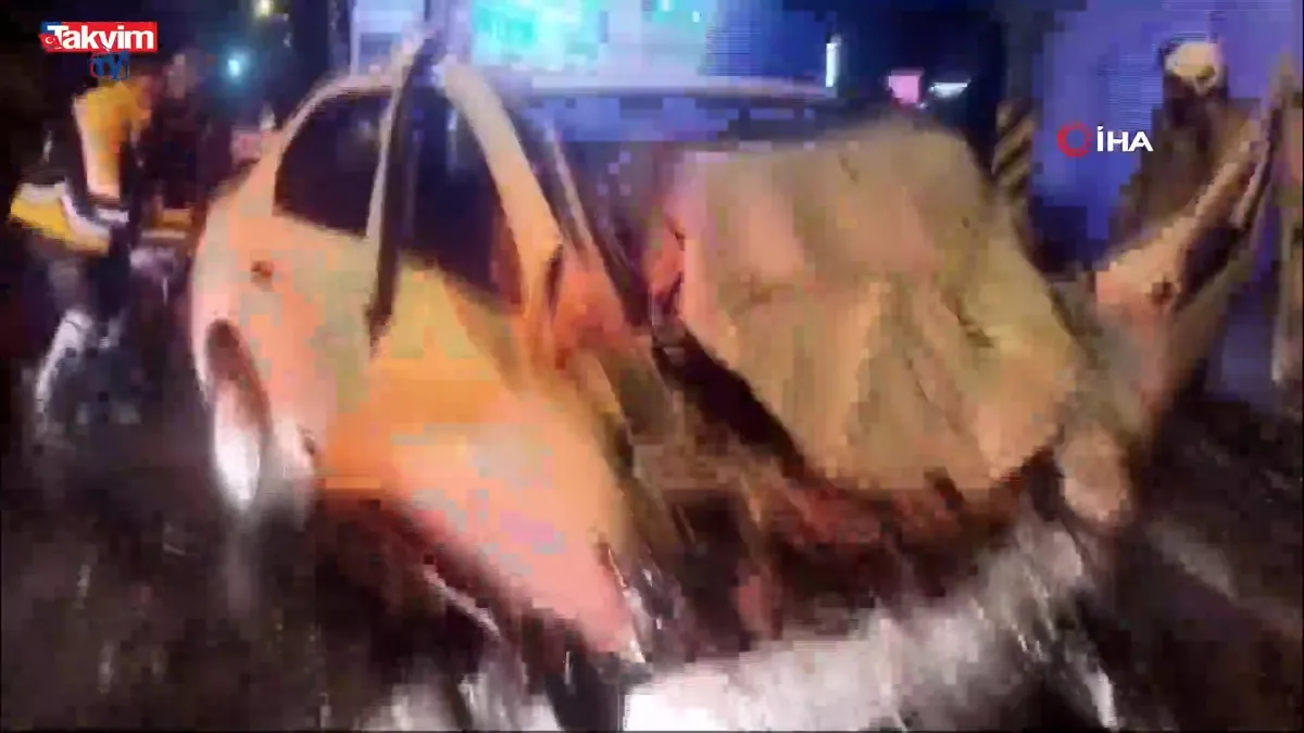 Maltepe'de trafik kazası: 1 ağır yaralı