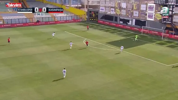 Gol: İstanbulspor 1-0 Kasımpaşa