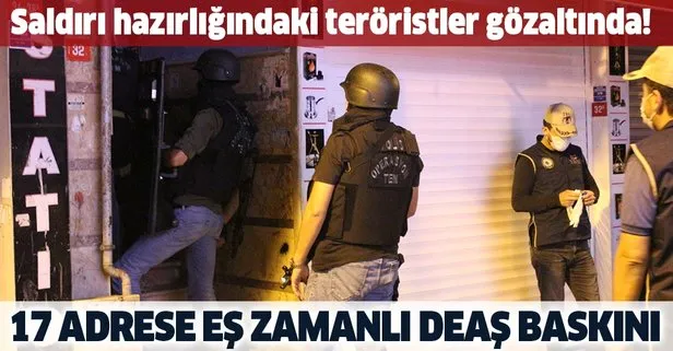 Son dakika: İstanbul’da DEAŞ operasyonu: Çok sayıda kişi gözaltına alındı