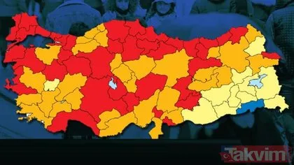 Koronavirüs risk haritasında 14 ilin renk kodu değişti! İstanbul’un renk kodu değişti mi? Son bir haftada şoke eden tablo!