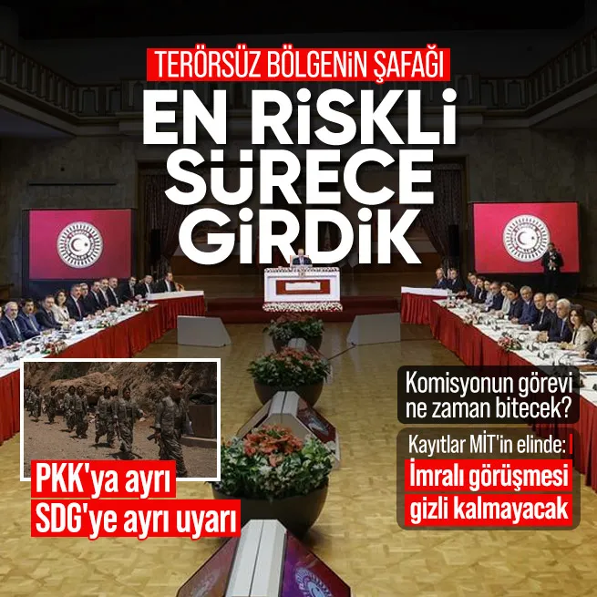 İmralı kayıtları MİTin elinde! TBMM Başkanı Kurtulmuştan Bundan sonrası en riskli süreç çıkışı: PKKya ayrı SDGye ayrı uyarı