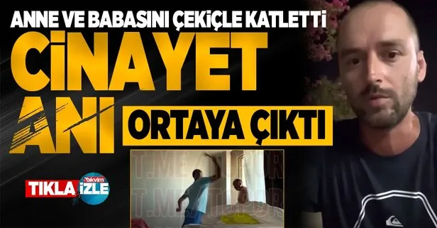 Antalya’da 5 yıldızlı otelde Rus turist anne ve babasını çekiçle katletti! Cinayet anının videosu ortaya çıktı