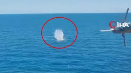 İZLE I Rusya, Ukrayna’ya ait insansız deniz araçlarını böyle imha etti!