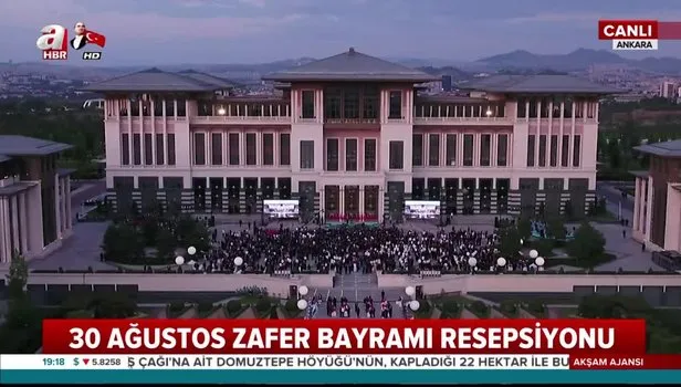 Son dakika: Külliye'de '30 Ağustos Zafer Bayramı Resepsiyonu'! Başkan Erdoğan'dan önemli açıklamalar