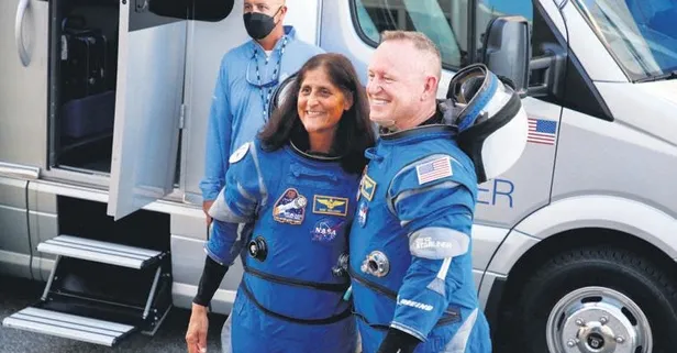 Uzayda mahsur kalan astronotlar 9 ay sonra dönüyorlar!