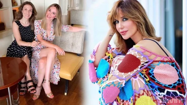 Demet Şener mavi mayosuyla 'benim' diyene taş çıkardı havuz başı pozu yaktı kavurdu! 44 yaşında olduğuna kim inanır - 1