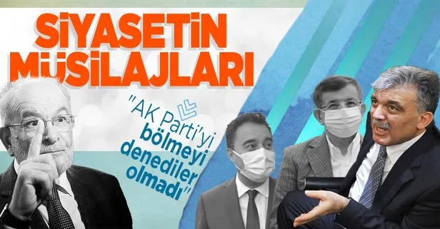 Davutoğlu, Gül ve Babacan’a AK Parti’yi bölme görevi mi verildi? Temel Karamollaoğlu’ndan bomba itiraf
