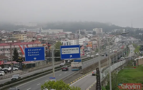 Trabzon uçak seferleri sis nedeniyle iptal edildi - 6