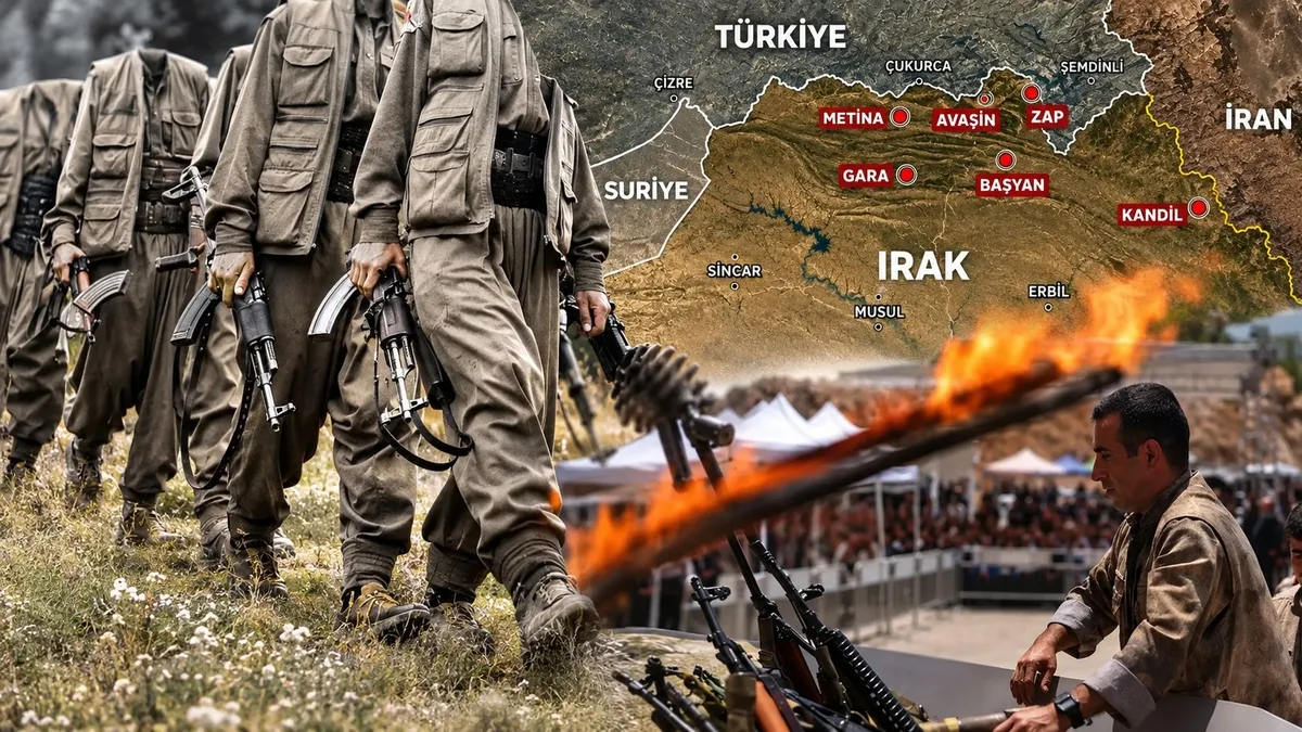 PKK/KCK'ya kasım ayarlı silah bırakma takvimi! Teslimatta yüzde 80 eşiği... Takvim keleşlerin toplanacağı noktaları açıklıyor