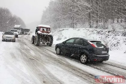 Baharda kar sürprizi! Kütahya Domaniç ve Bursa İnegöl’de kar yağışı etkili oluyor