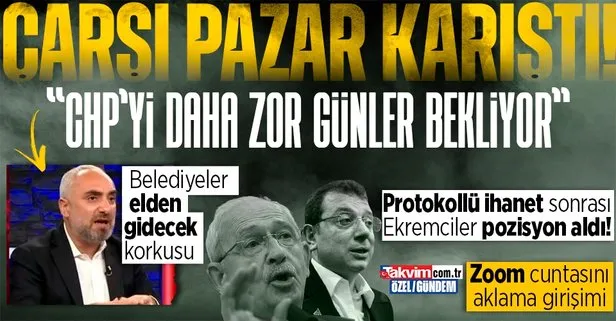Kılıçdaroğlu’nun ’protokol’ ihaneti sonrası Ekremciler pozisyon aldı! İsmail Saymaz Zoom cuntasını akladı: Belediyeler elden gidecek kaygısı