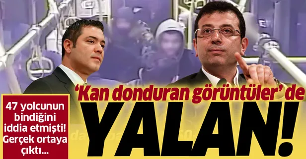 Murat Ongun’un yayınladığı ve İmamoğlu’nun “Kanım dondu” dediği görüntüler Fazilet değil Harmantepe durağından!