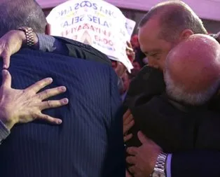 ABD’de Başkan Erdoğan’ın ağlatan buluşması