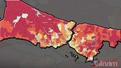 HES haritası güncellendi! İstanbul’da kırmızı alarm! İşte ilçe ilçe koronavirüs vakalarında son durum