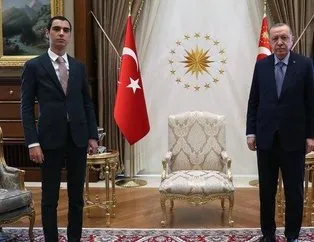 Başkan Erdoğan Muhsin Yazıcıoğlu’nun oğlunu kabul etti