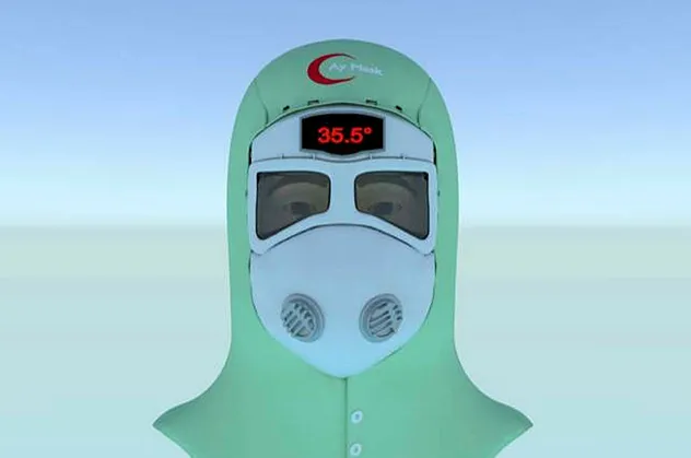Van'da yapay zeka yazılımlı maske tasarlandı