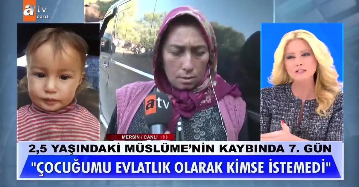 mersin de kaybolan muslume bulundu mu muge anli canli yayininda minik yoruk kizinin annesinden gelen sasirtan sozler o kan videosunu izle takvim tv