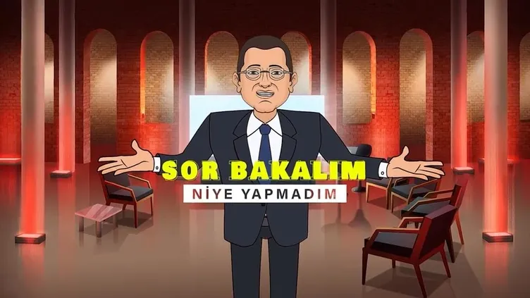 CHP'li Ekrem İmamoğlu'nun 'metro' beceriksizliği animasyon filmine konu oldu!