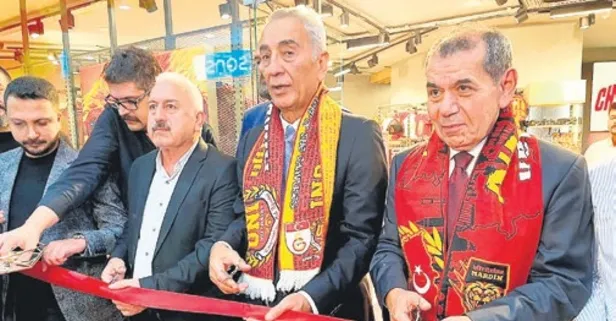 Başkan Özbek Mardin’de GS Store açtı