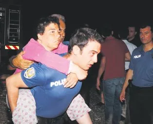 Hayatı sırtladı!
