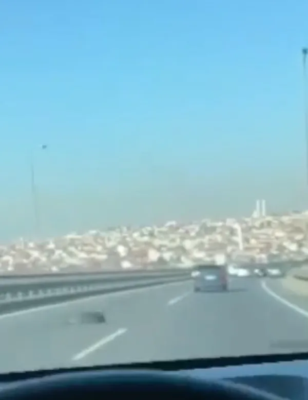 TEM'de zincirleme kaza! 6 araç birbirine girdi!-1