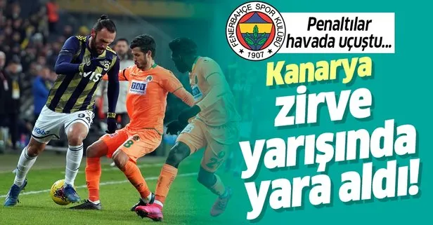 Fenerbahce Alanyaspor Mac Sonucu Takvim