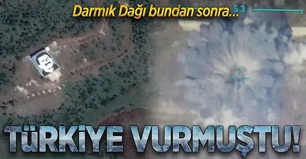 Afrin, Darmık Dağından vurulacak