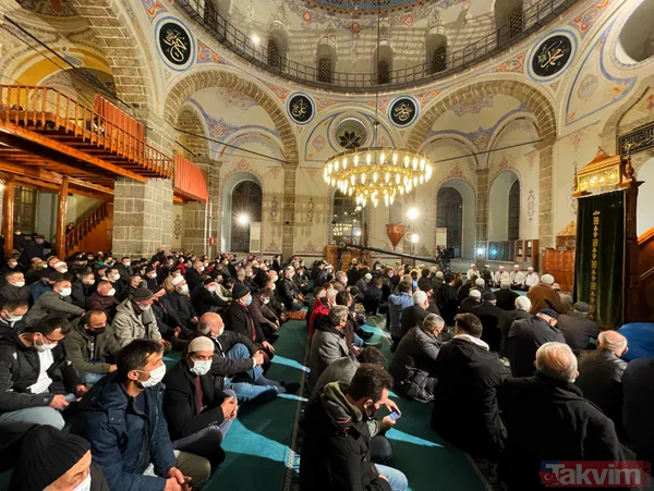 Miraç Kandilinde camiler doldu: Dualarla idrak edildi - 3