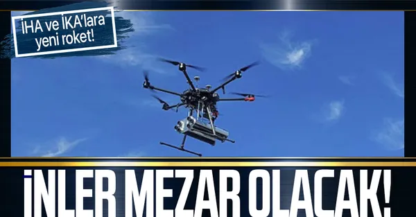 İHA ve İKA'lar için mini roket! PKK'nın inleri mezar olacak!-1