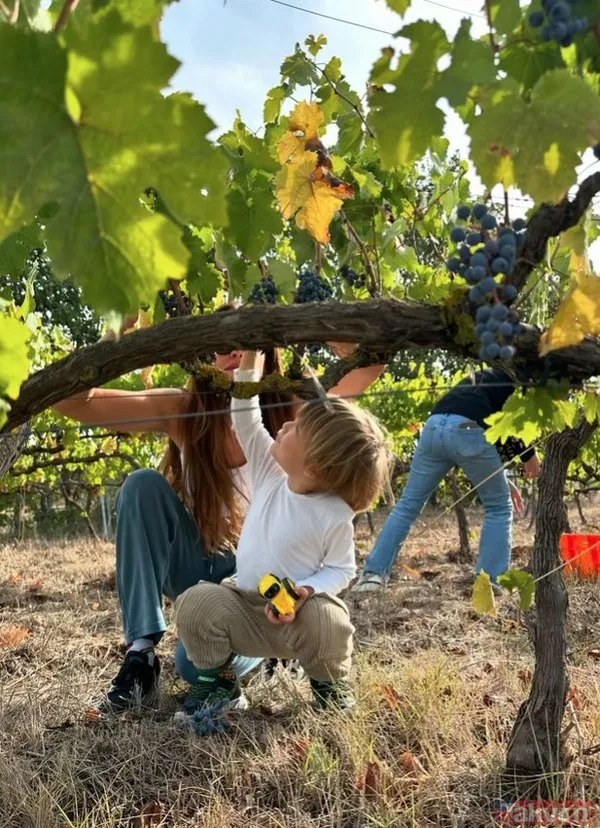 Kıvanç Tatlıtuğ'un oğlu Kurt Efe ilgi odağı oldu! Başak Dizer'den doğum gününe özel peş peşe paylaşımlar - 5