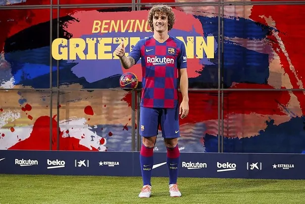 İspanyol devi Barcelona, Griezmann'ı tanıttı-2