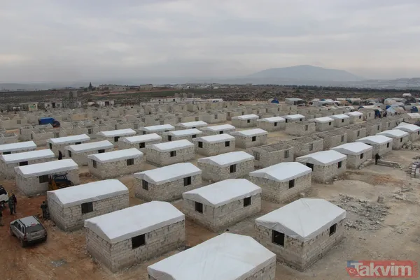 Başkan Erdoğan dünya gündemine taşımıştı! İşte savaş mağduru İdlibliler için yapılan briket evler! - 2