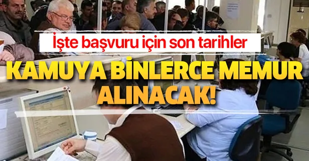 24 Mayıs KPSS şartsız sınavsız DPB memur personel alım ilanları başvuru şartları! İşte son başvurma tarihleri